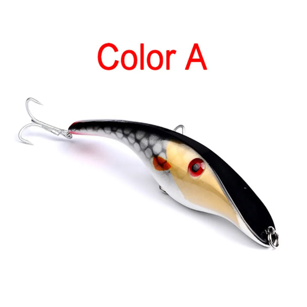 1pcs 145mm 44g Big Pencil Fishing Lure 2/0# Treble Hooks Crankbait Wobbler Artificial Hard Bait 3D Eyes Fishing Tackle Pesca