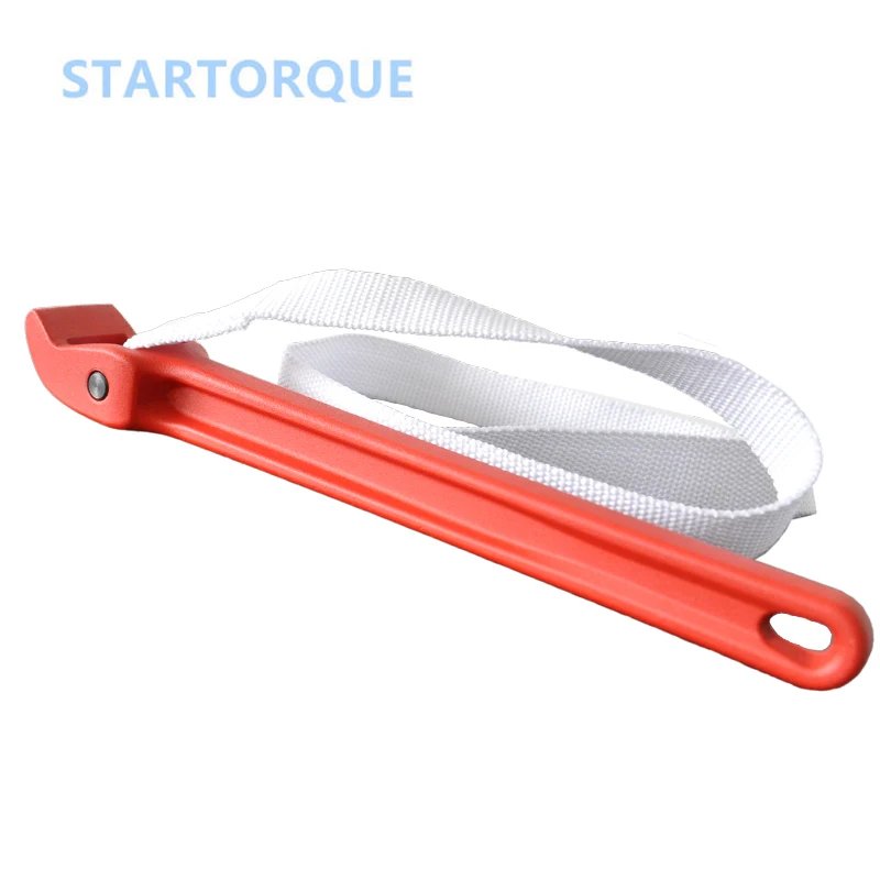 

STARTORQUE 12 Inch Adjustable Metric Belt Wrench with Non-slip Aluminium alloy canvas Strap removing installing oil filter tools