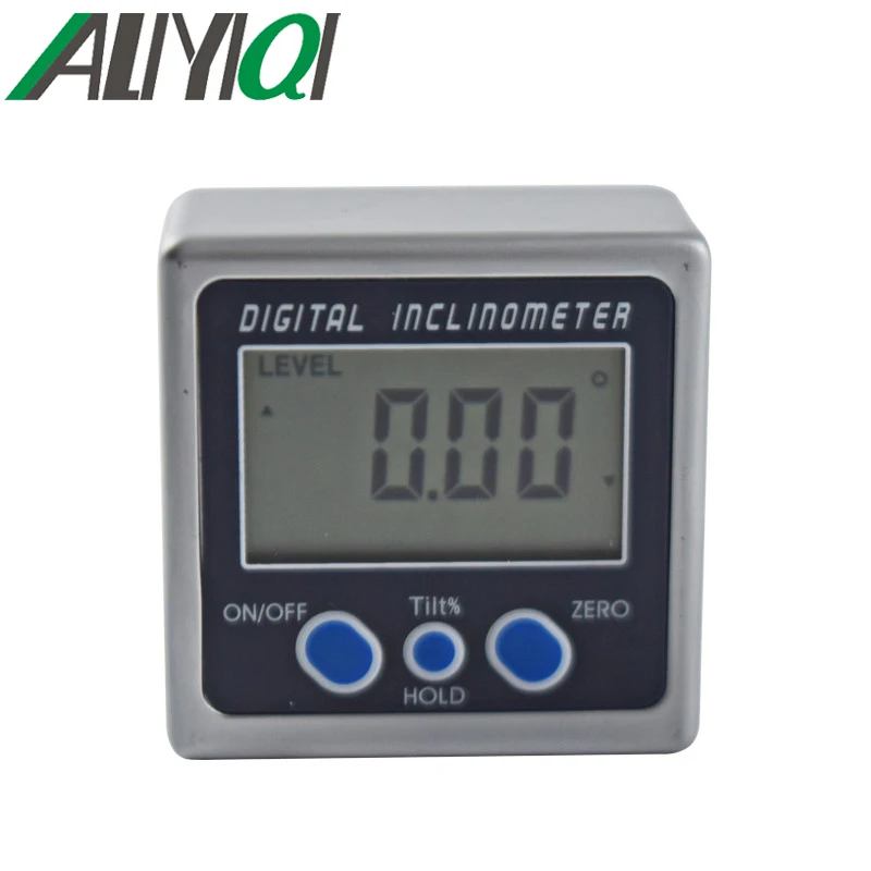 

5415-90 Digital Level Meter Measuring Tool Test360 Degree Angle Gauge Inclinometer Mini Box With One Magnet Base Protracto Metal