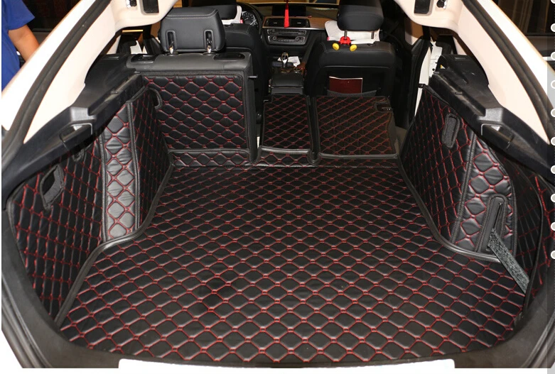 

Good mats! Special car trunk mats for BMW 325d GT F34 2017-2012 waterproof cargo liner boot carpets for 325d 2015,Free shipping