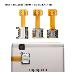 Adaptador de tarjeta extensora de Doble Sim para teléfono Android, extensor Universal práctico TF, ranura SIM híbrida, Nano Cato, precio al por mayor