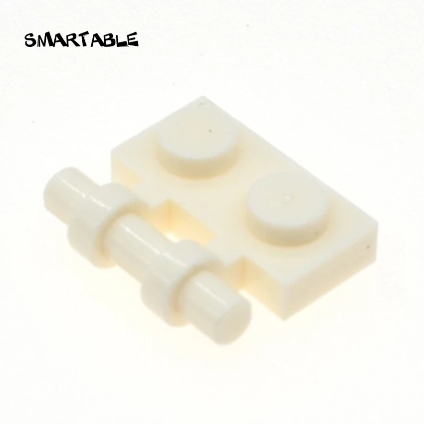 Smartable Plate Special 1 x 2 Side Handle Building Blocks Parts Toys For Kids Compatible 2540 80pcs/lot