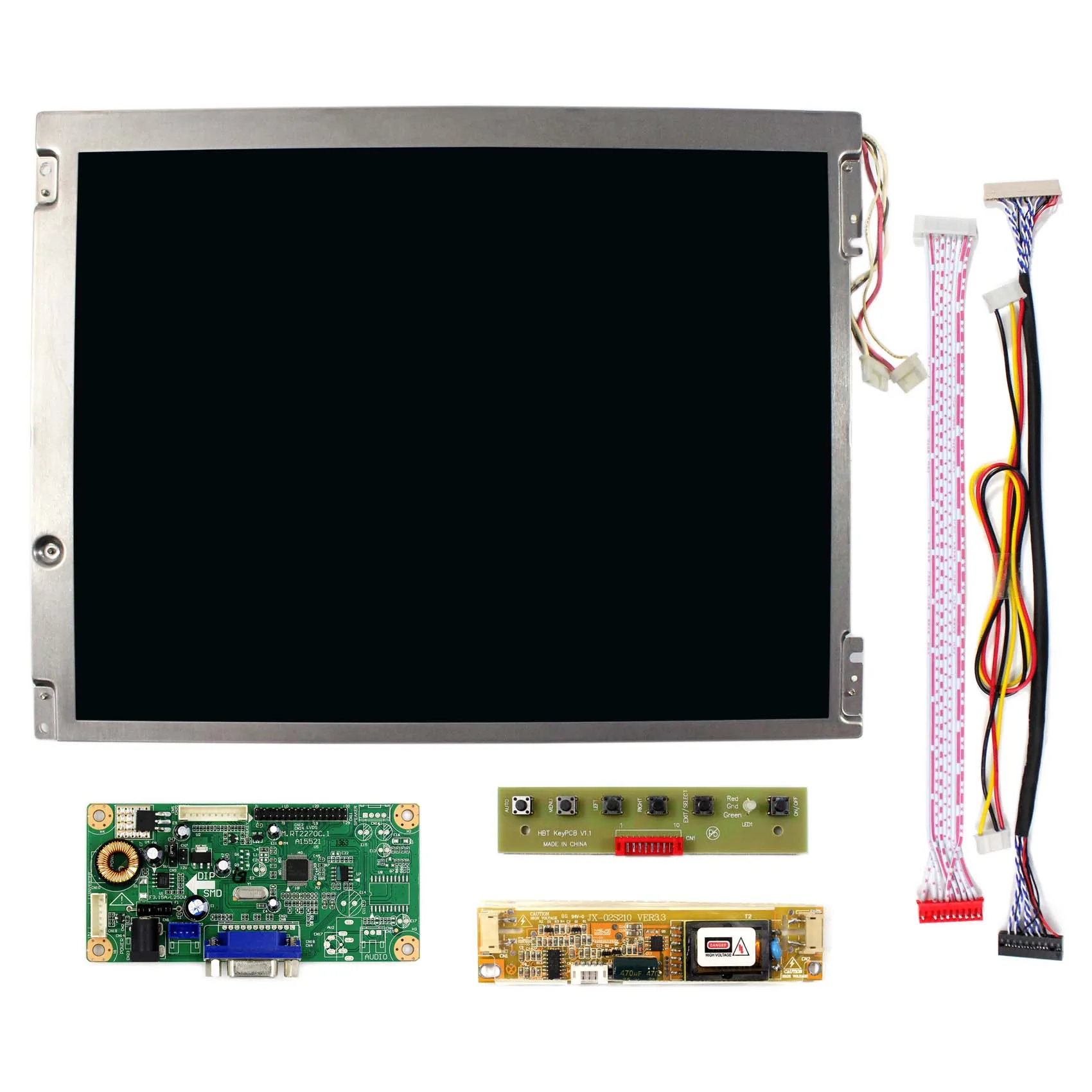 VGA وحدة تحكم بشاشة إل سي دي مجلس + 12.1 "LQ121S1LG45 LQ121S1LG55 800x600 لوحة ال سي دي