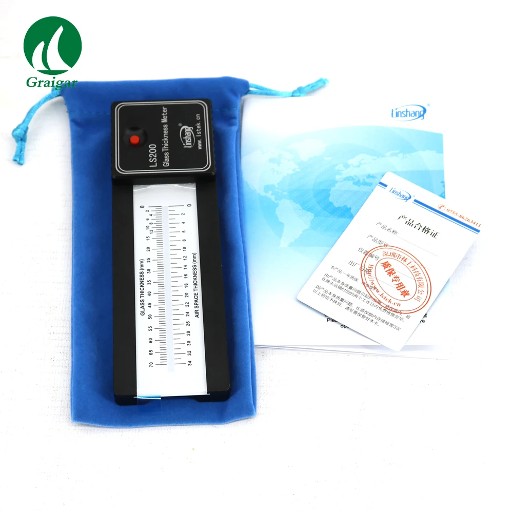 Imagem -06 - Espessura Tester Air Space Meter Linshang-ls200