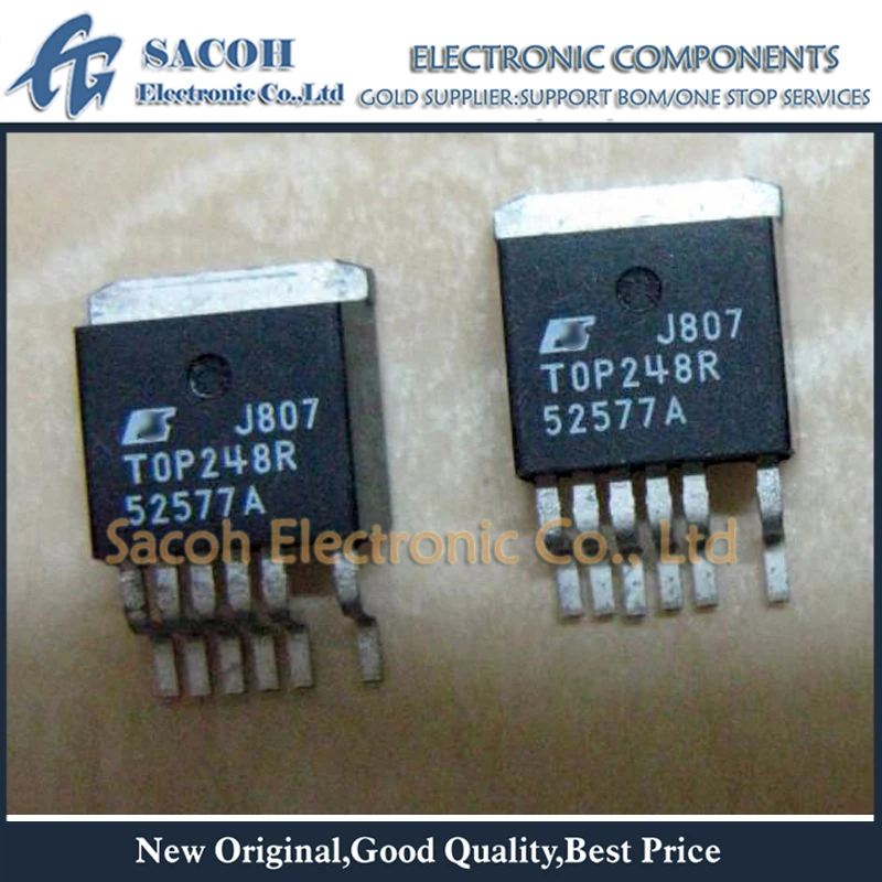 

New Original 10Pcs/Lot TOP248R OR TOP249R OR TOP250R TO-263-7 Integrated Off-Line Switcher