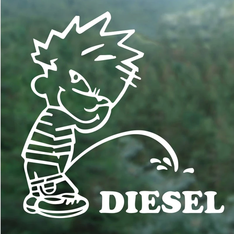 Baby Diesel Side Sticker Car Decal Waterproof Sticker Art Bumper Car Window Decor Pattern New T097