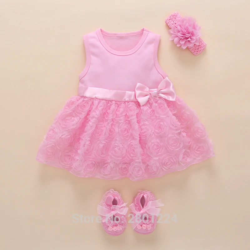 New Born Baby Girls Infant Dress & Clothes Lace Baby Baptism Dress 2019 Christening Dress Newborn Baby Girl Dresses 3 6 9 Months