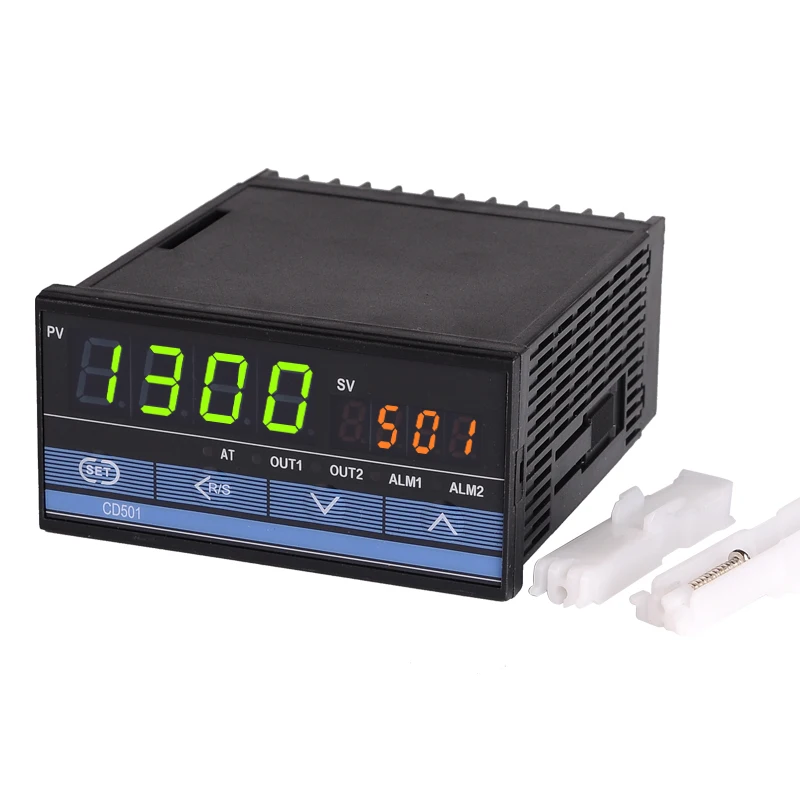 CD501 96*48mm Horizontal Type Digital PID Temperature Control Thermo controller,Input signal sensor thermocouple K, Relay Output