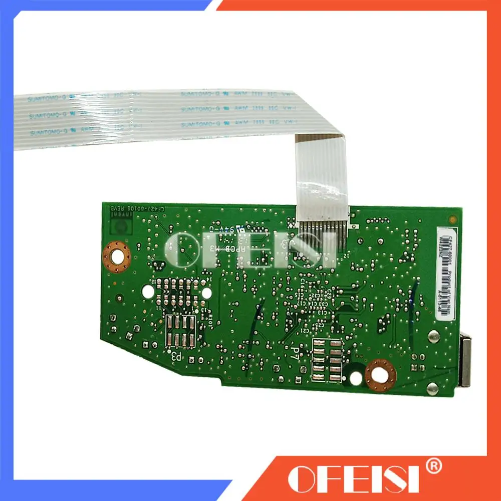 2PC X Original laser jet CF427-60001 for HP P1102W 1102W one flat cable formatter board Printer parts on sale