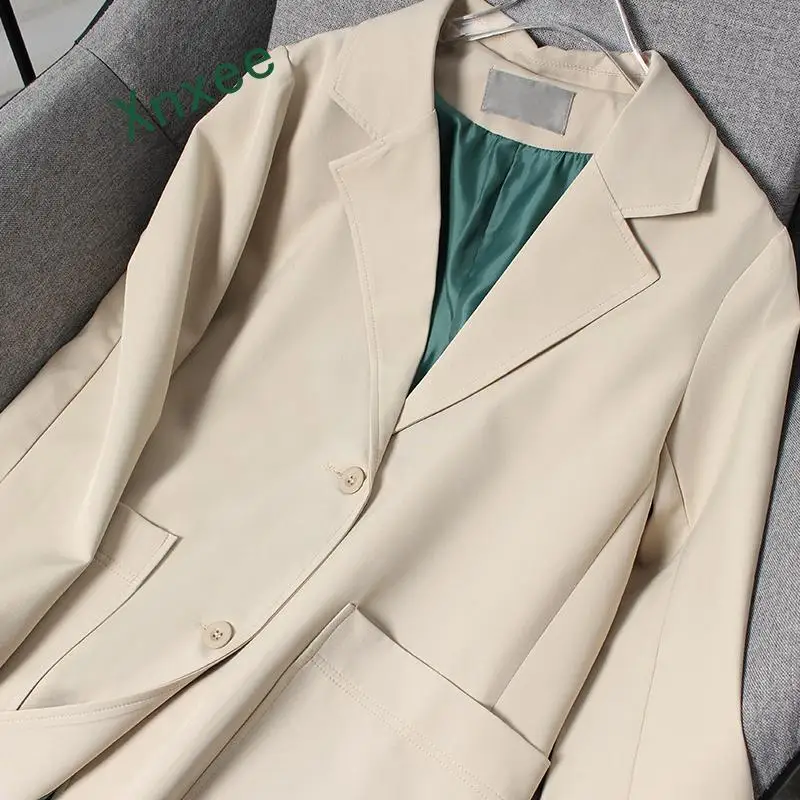 Xnxee – veste de costume de Style coréen pour femme, vêtements à manches longues, couleur unie, nouvelle collection automne et printemps 2019