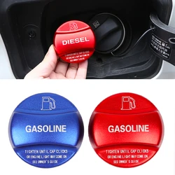 Aluminum alloy Gas and Diesel Fuel Tank Cap Cover Trim For BMW X1 X2 X3 X4 X5 X6 F10 F15 F16 F25 F26 F30 F34 F35 F48 F47 G30 G38