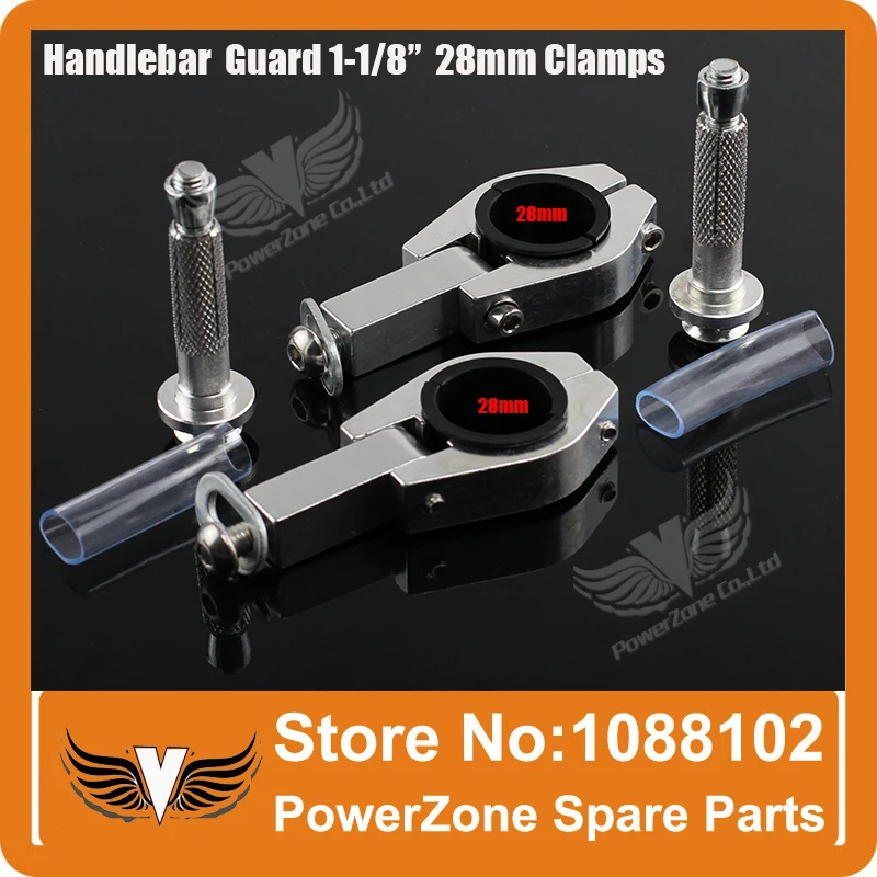 Motorcycle Motorcross Dirt Bike Handlebar handguards Hand Guards Clamps Fit  1-1/8 28mm Fat Bar Or 22mm  Handlebar Free Shipping