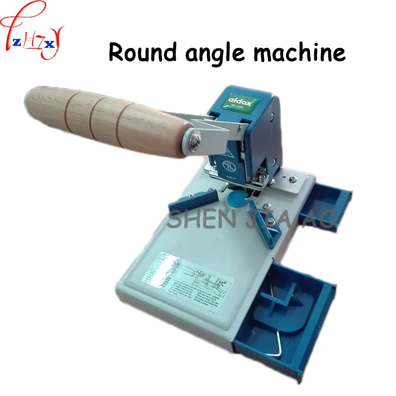 AD-1 manual desktop round angle machine chamfering machine hanging angle cutting machine 1pc