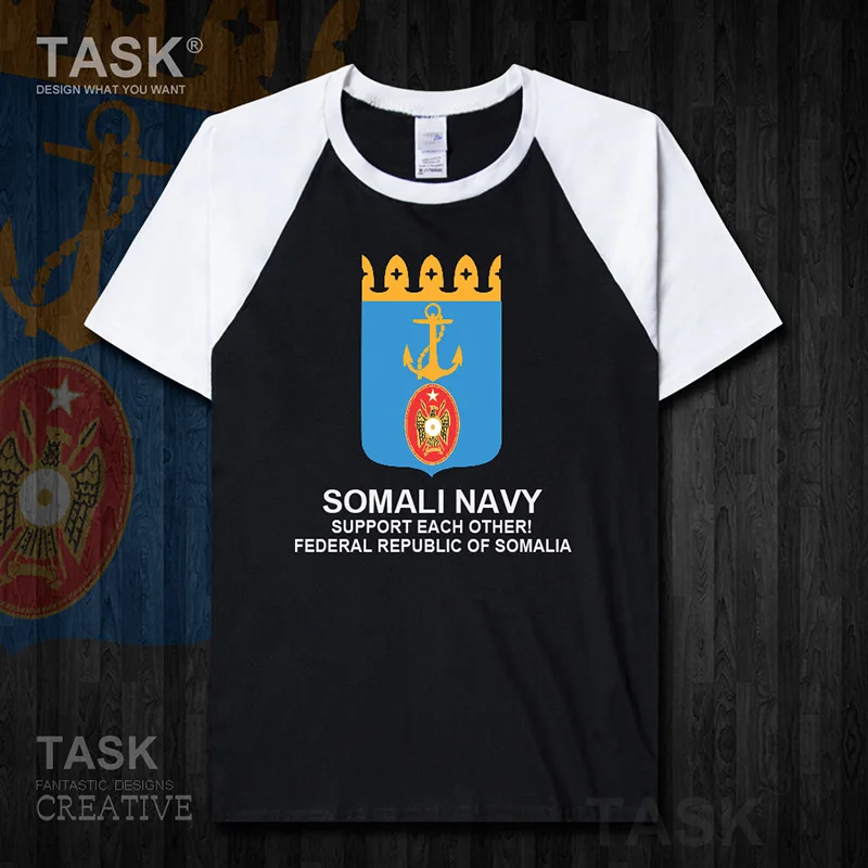  Somalia t shirt new Tops t-shirt Short sleeve clothes country Army Tactical Military mens cotton summer aviation sports 01