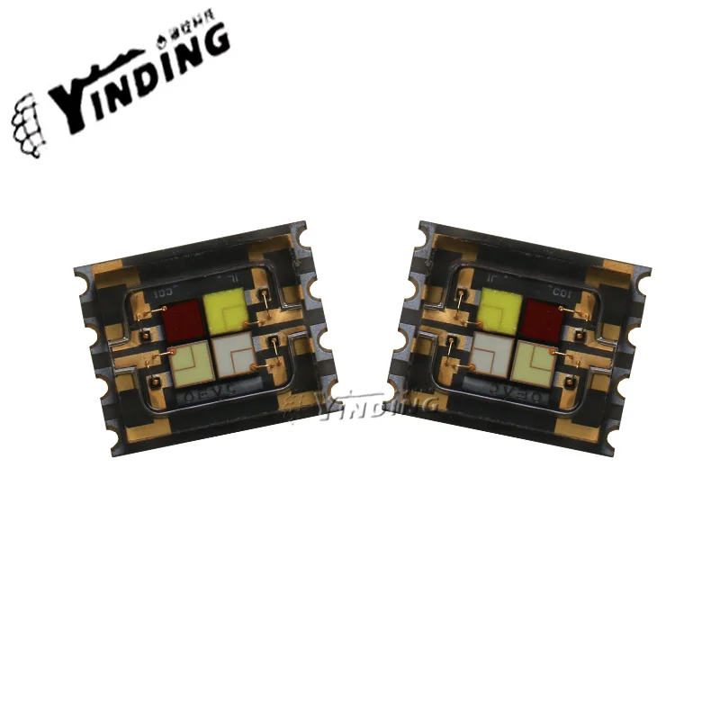 LE RTDUW S2W 고출력 LED 램프 구슬, RGBW 무대 조명, 광원 5060 LED 칩 다이오드 전구, 20mm PCB 포함, 20W, 1 개