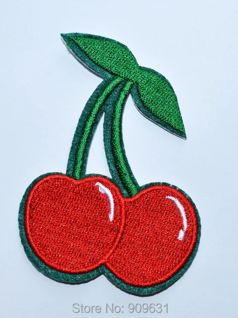 

New ! Cherry cherries fruit retro vegas slots applique iron on patch