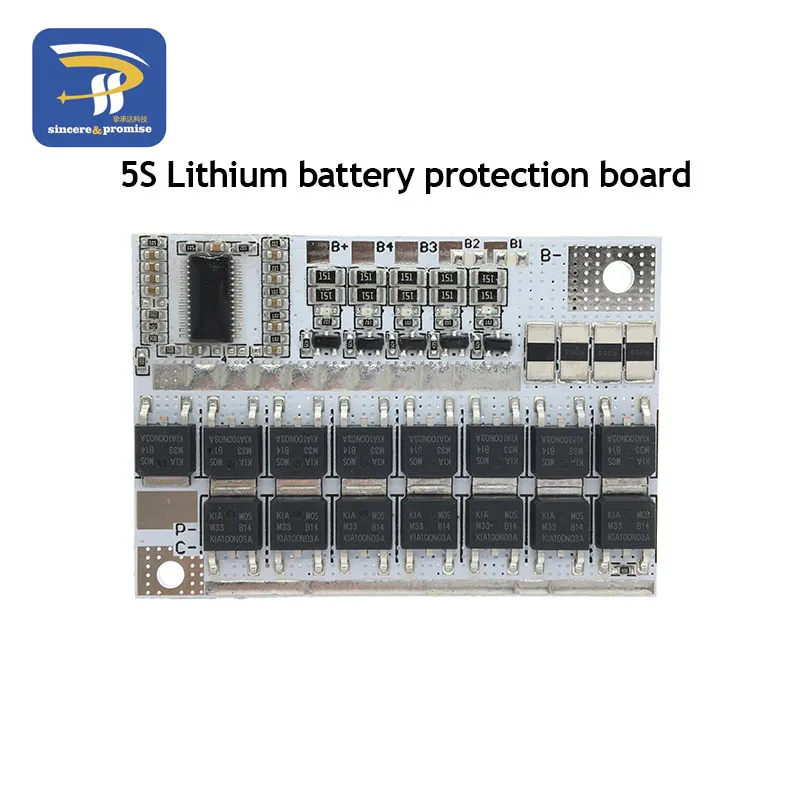 Imagem -05 - Bms 12v 16.8v 21v 3.7v 100a Li-ion Lmo Ternary Bateria de Lítio Proteção Placa de Circuito Li-polímero Equilíbrio de Carregamento 3s 4s 5s