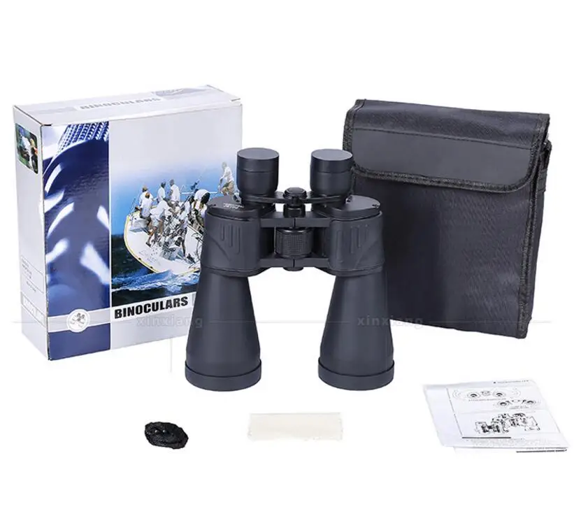 10X 60mm Big Lens Zoom Adjustable Outdoor Travel Concert Birdwatching Camping Telescope Binocular Birthday Gift for Husband