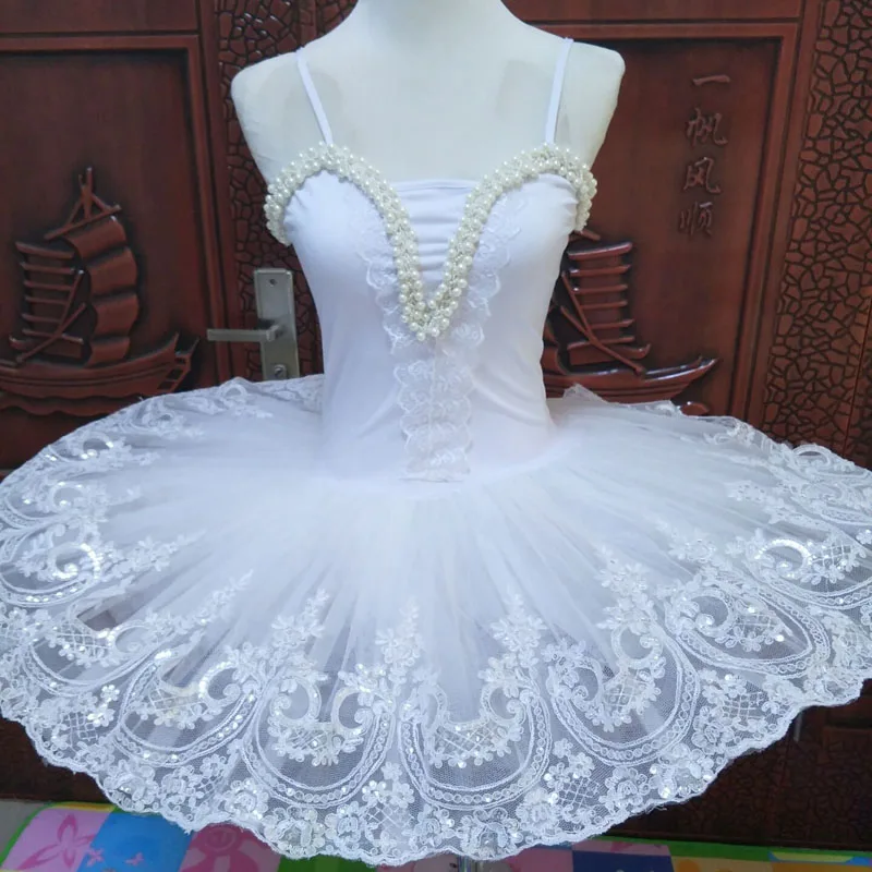 

Custom Made White Ballet Tutu Dress/Professional Ballet Dancerwear Hot Sale Costume