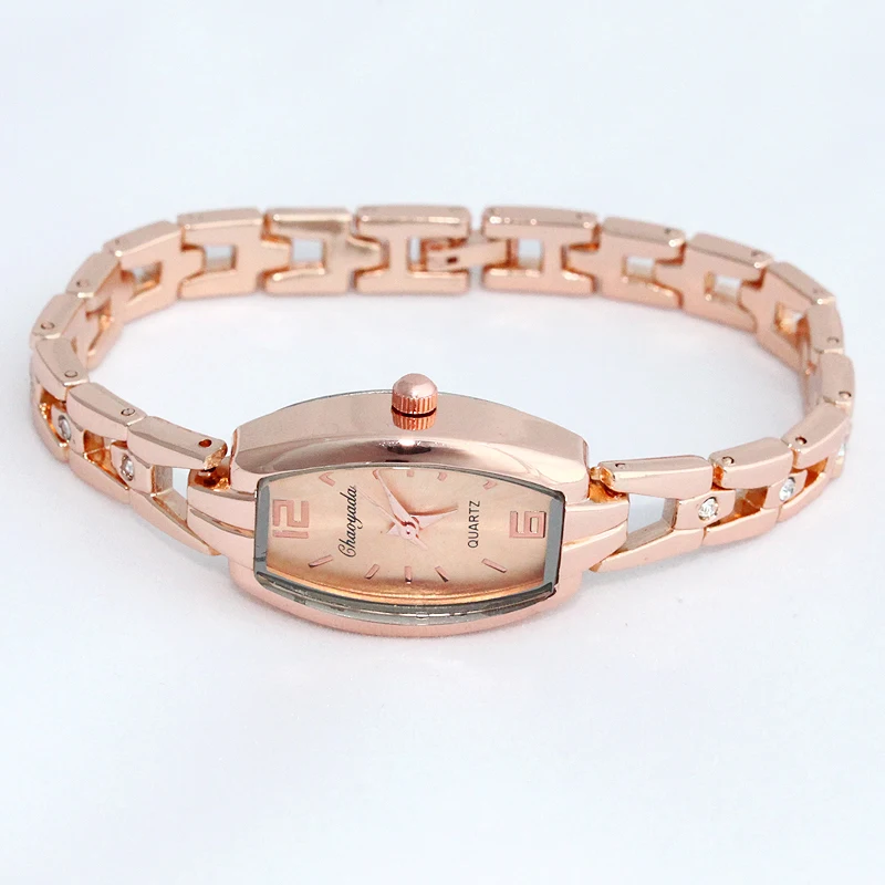 Hot Popular Slim Bracelet Casual Lady Women\'s Fashion Watches Jewelry Girl Rose Gold Watch Luxury Dress Quartz Wristwatch O81