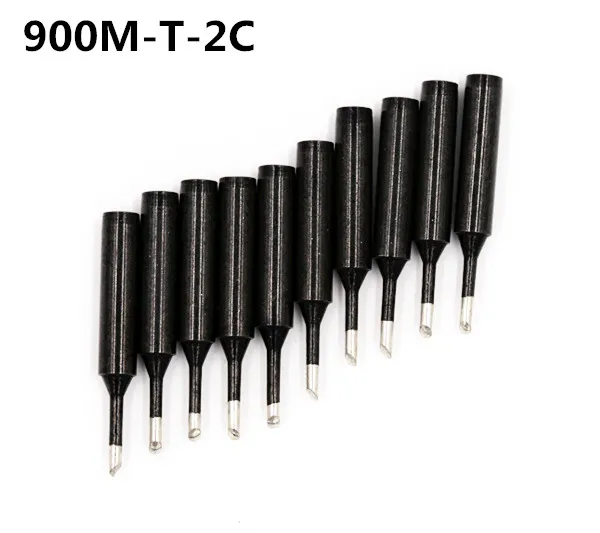 SZBFT 10 piece Black 900M-T-2C Series Horseshoe type iron head Welding tip Soldering iron tip