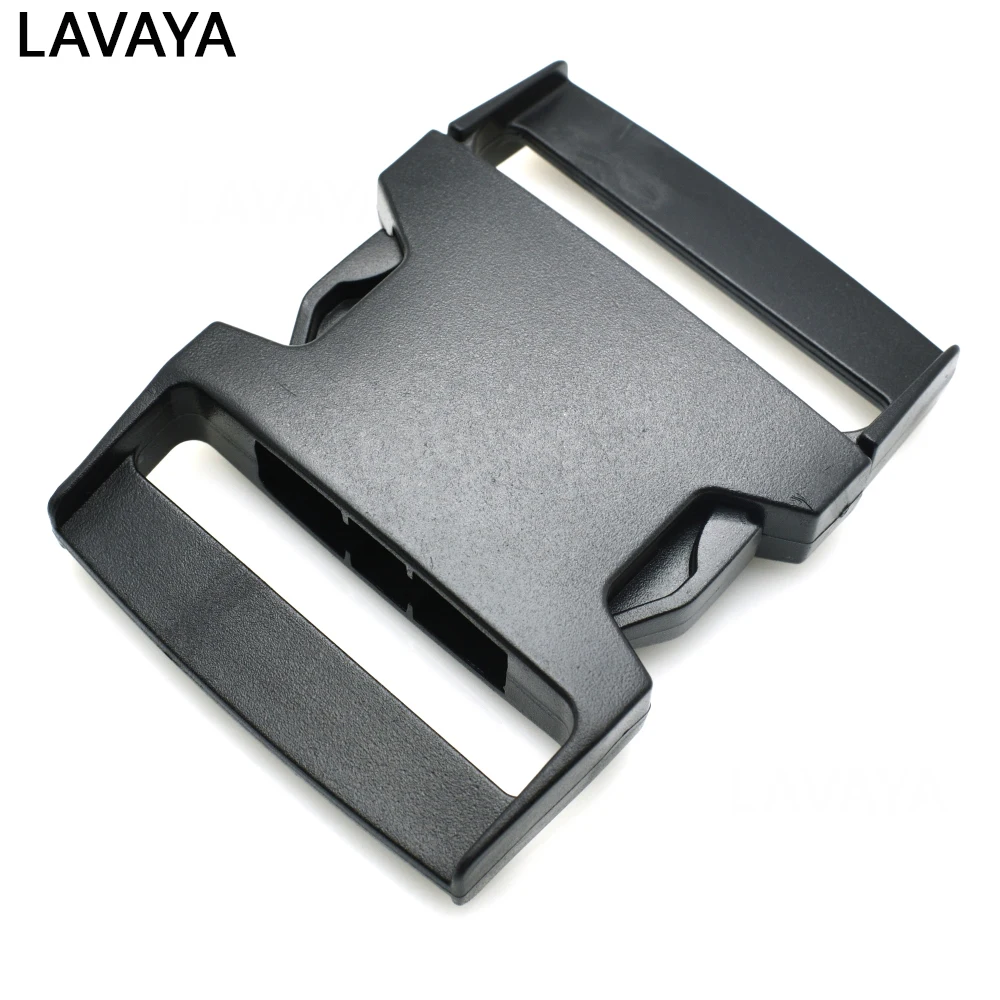 1pcs Webbing Size 60mm Plastic Flat Side Release Buckles Adjustable Straps