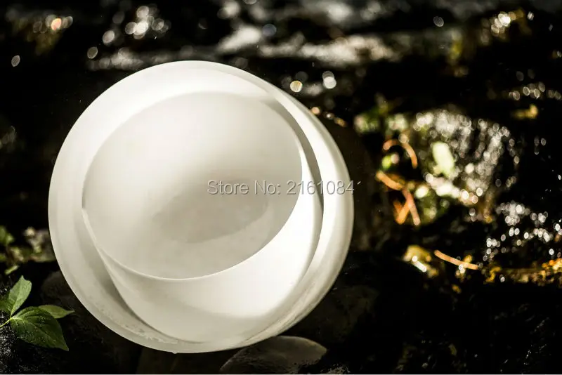 

11" G Throat Chakra Milky Quartz Crystal Singing Bowls with free suede and o-ring