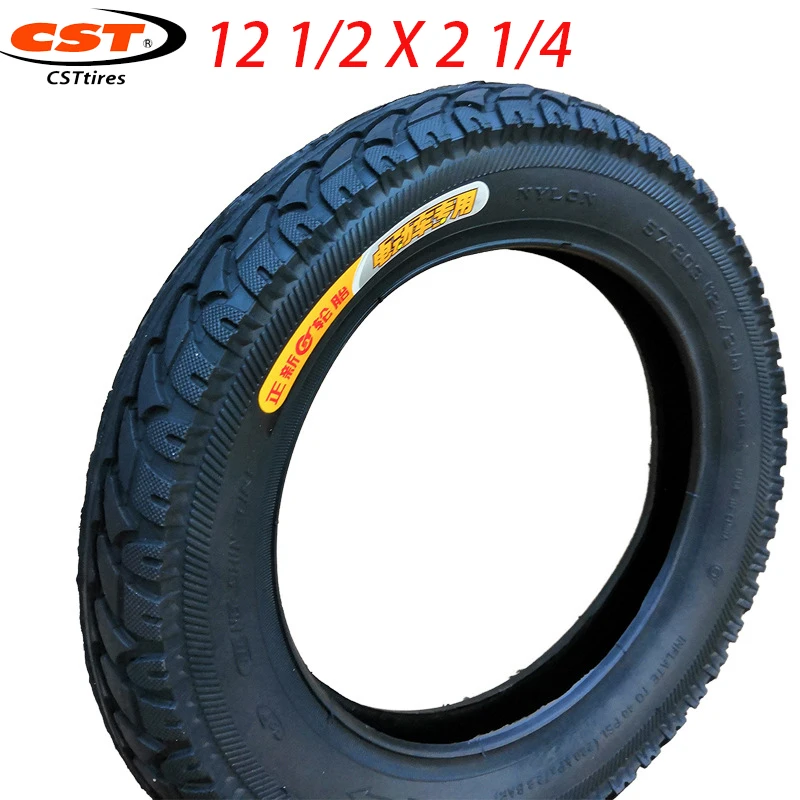 CST 12 1/2 x 2 1/4 EBIKE Gas Electric Scooters Tire Bicycle Tires Folding Bike Kid balance bicycle Tyre Inner Tube Tire 62-203