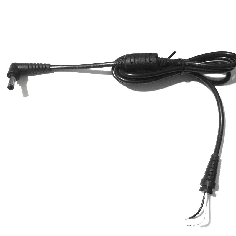 1個ラップトップdc電源アダプタ充電器ケーブル5.5*2.5ミリメートル/5.5X2。5ミリメートルレノボ、東芝、acerノートパソコンの充電器dc修理コード