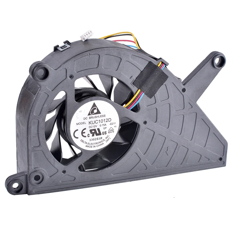 

KUC1012D 12V 0.75A 4-wire machine computer original cooling fan