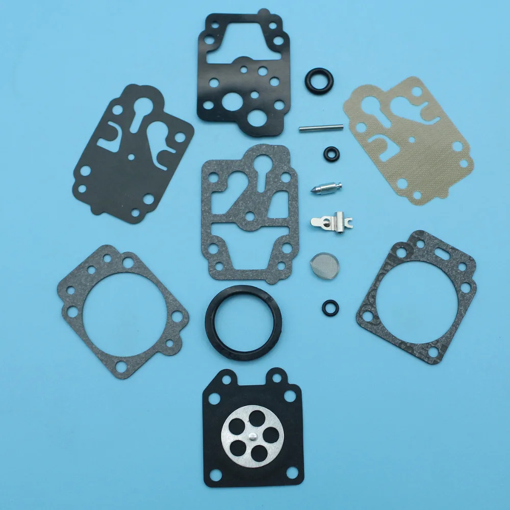 GASKAET KARBURATOR PERBAIKAN REBUILD KIT UNTUK HONDA GX25 GX35 HHB25 HHH25 PENGGANTIAN WALBRO K10-WYB D20-WYJ K10-WYB CARB