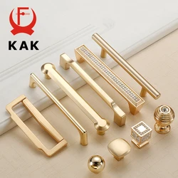 KAK Zinc Alloy Pearl Gold Cabinet Knobs Kitchen Door Handles Drawer Cupboard Door Handle Cabinet Handles for Furniture Hardware