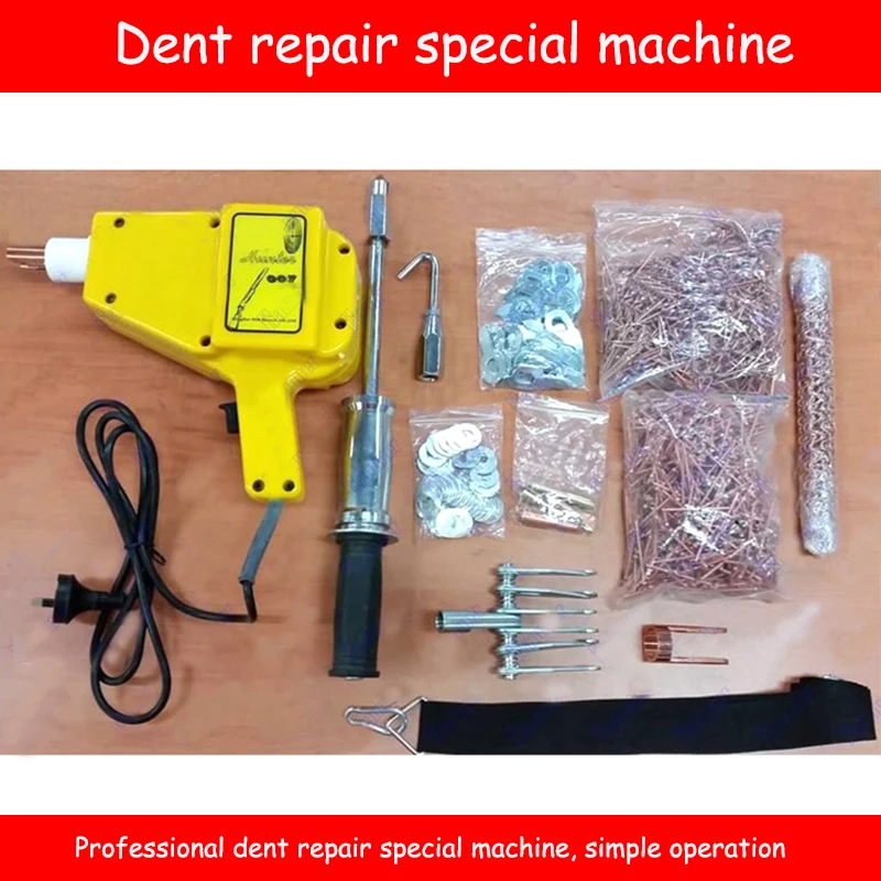 

Mini Spot Welder Repair Dent Repair Puller kit Car Tools Hunter Stud Welder Body Recess Repair Spot Welder Gun Welding Machine