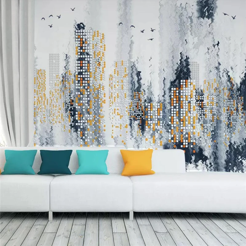 Parede de fundo abstrata e simples de estilo urbano