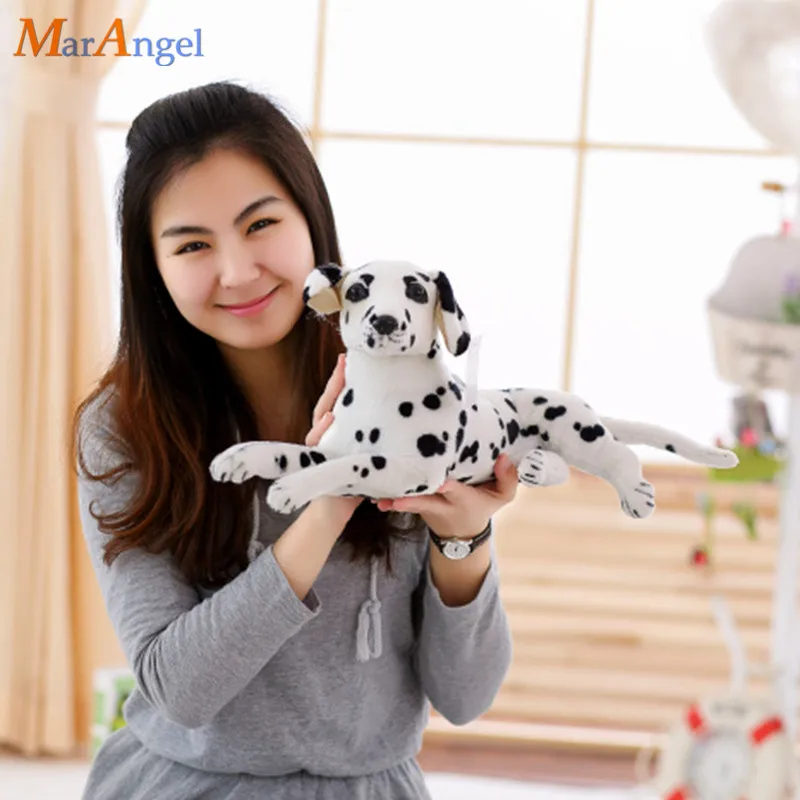 1pc 30/40/50/60cm Kawaii Dalmatians Stuffed Toys Cute Simulation Dog Plush Toys Stuffed Doll Kids Baby Toys Gift