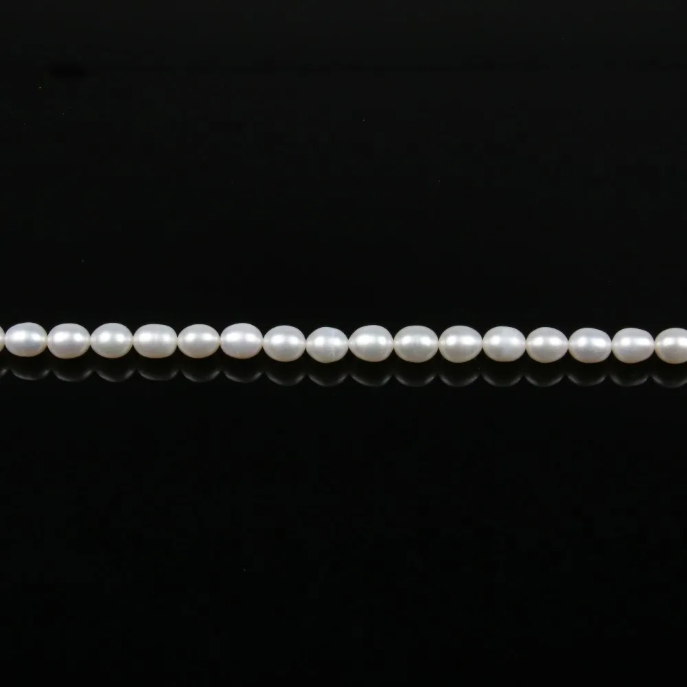 Natural Freshwater Pearl AAA High Quality 36cm Punch Loose Beads for DIY Women Elegant Necklace Bracelet Jewelry Making image 2