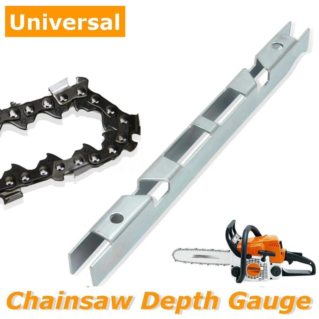 Depth Gauge File Guide & Bar Groove For 0.25-0.4 Chainsaw Chainsaw Woodworking Sharpening Tool Kit Accessories