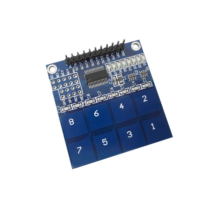 new! 10pcs/lot TTP226 8 channel Switch Touch Sensor Capacitive Touch Sensor Module