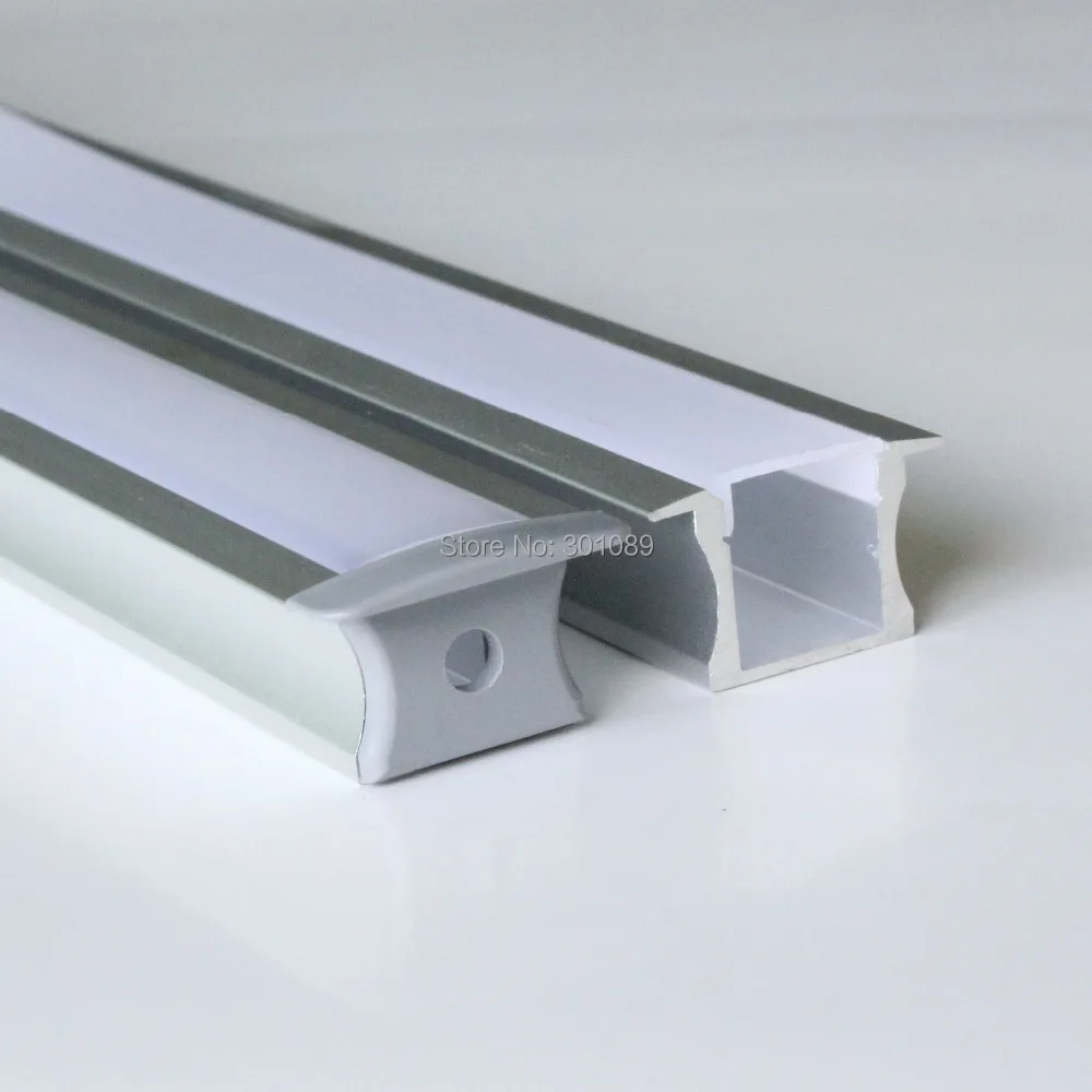 40m(20pcs) a lot, 2m per piece, AP2515 led aluminium profile for ceiling, aluminum led light profile, anodized led strip light