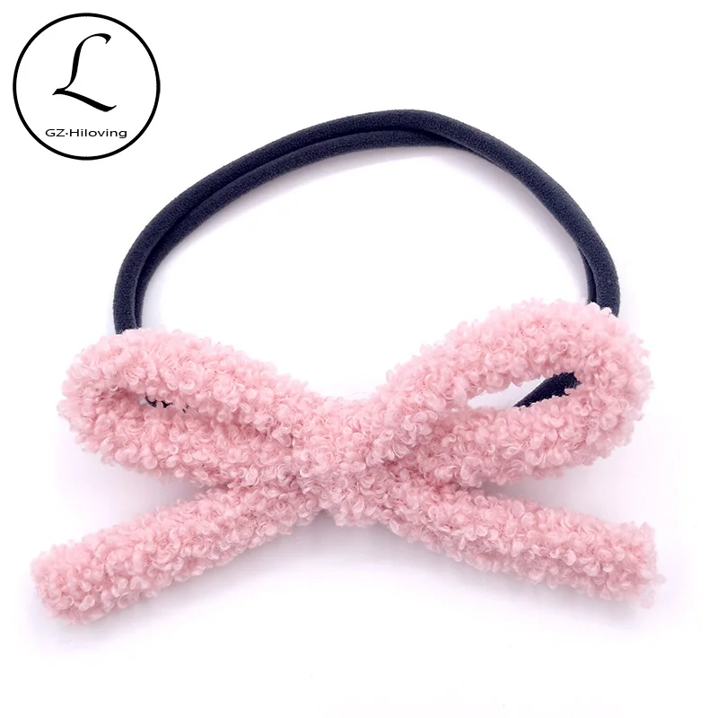 Baby Bows Newborn Boys Girls Bow Headband Boneless Comfort Infant Princess Headdress Baby Girl Elastic Headwear Hair Accessories