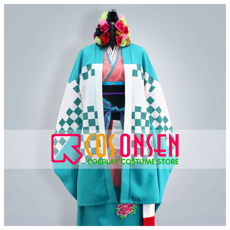 

COSPLAYONSEN Ao no Exorcist Shiemi Moriyama Cosplay Costume Kimono All Size