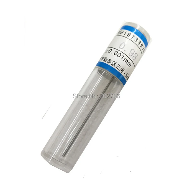 1pcs 0.1-0.49mm 0.5-5.99mm 6-9.99mm 20.0mm Cylindrical Pin gauge Smooth Plug Gauge Hole Gauge holder step Pin Gage handle