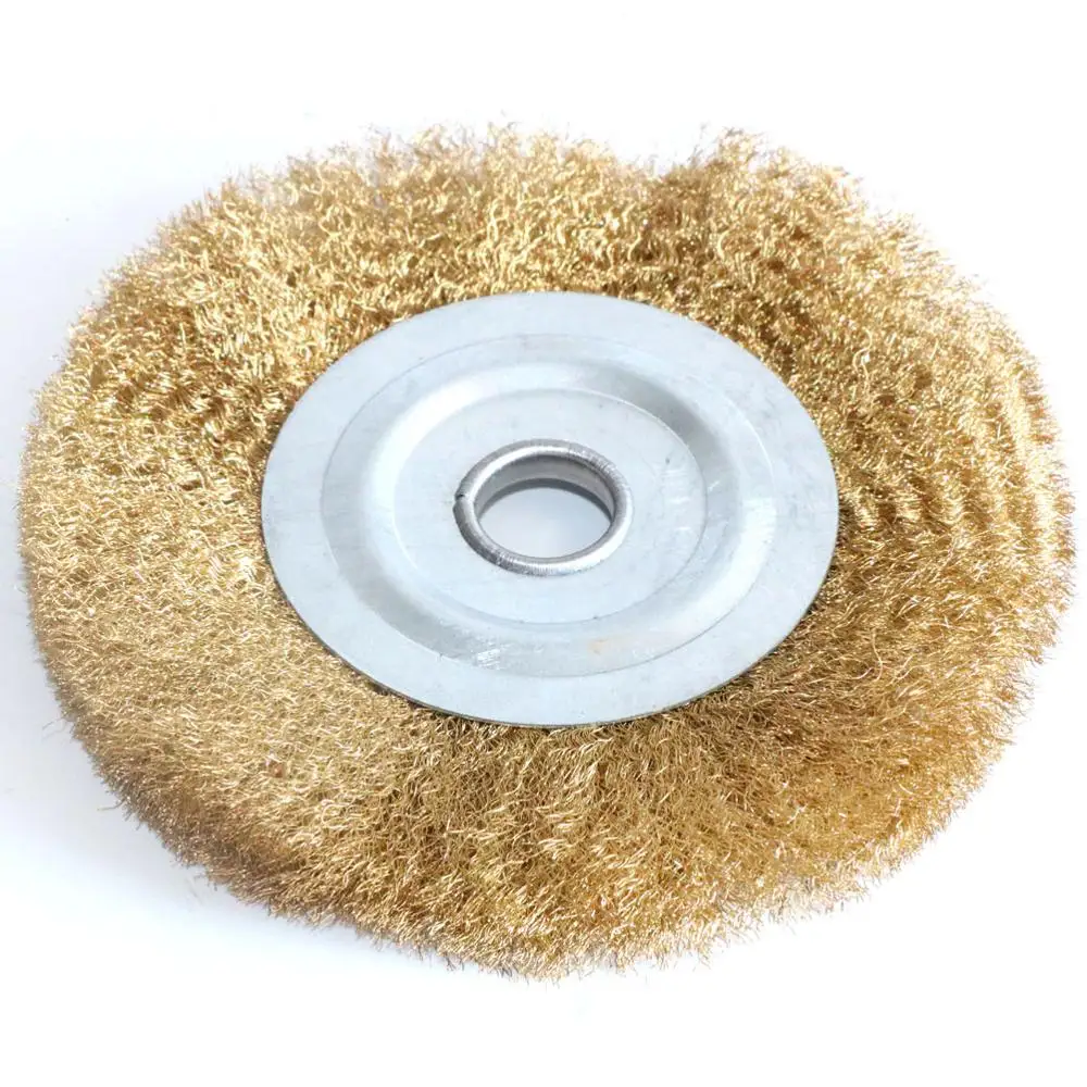 0.13mm Flat Brass Wire Wheel Brush 3