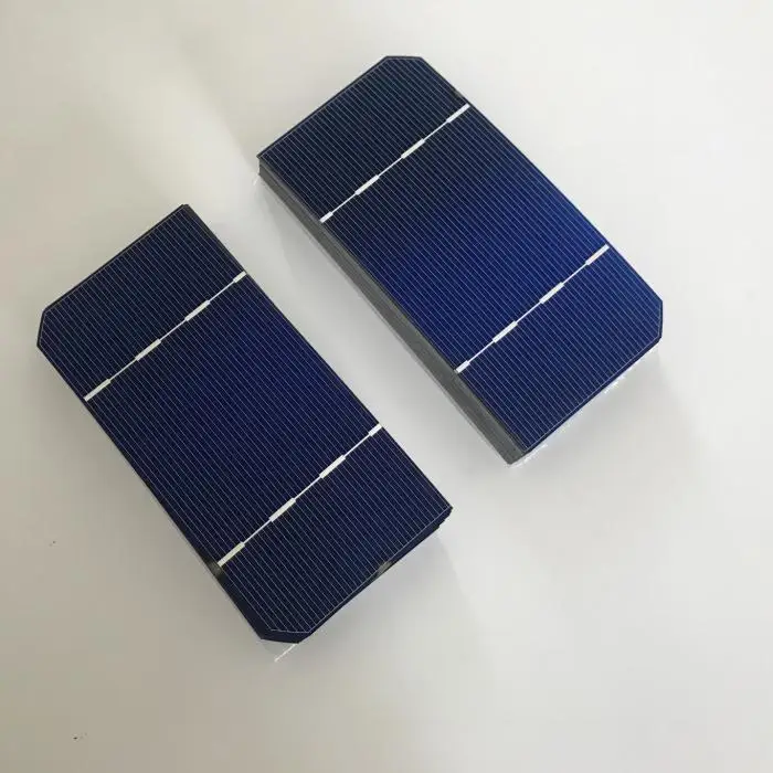 40pcs 125mm*62.5mm Mono crystalline Silicon Solar cells 1.4W 0.5V each piece For diy 50W Solar panel charger