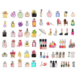 1 PCS Woman Perfume Bottle Cosmetics  Cosas Kawaii Precut Stickers Scrapbooking Stationery Washi Tape Set School Supplies