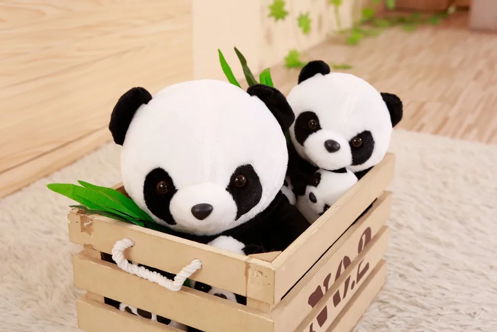 Neue Plüsch-Panda-Spielzeuge, niedliche Stofftierpuppe, Mutter und Sohn, Spielzeug, Geschenk für Kinder, Freunde, Mädchen, Heimdekoration, Weihnachtsgeschenk – Detail 13