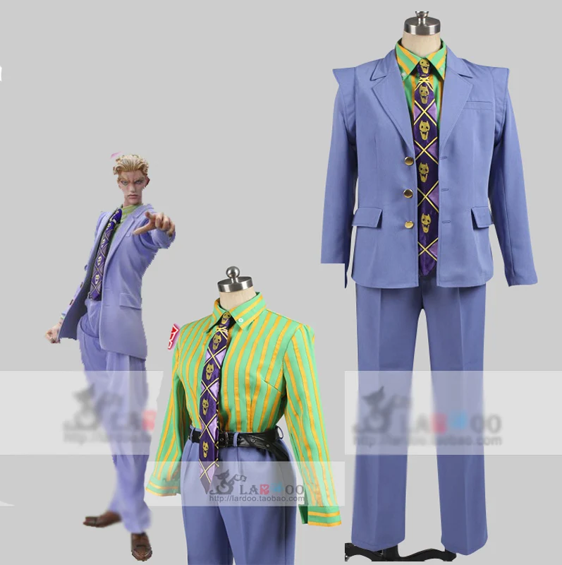 Kira Yoshikage Cosplay Costume Whole Set 110