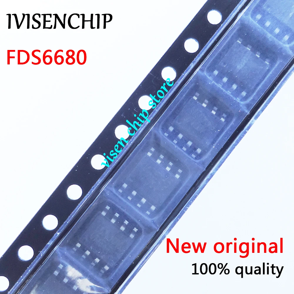 10pieces FDS6680 6680 FDS6680A 6680A SOP-8 chipset