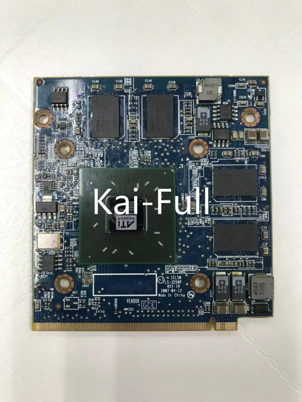 para Acer Aspire 4630g 5520g 6930g 7720g 7730g Portátil Hd2300 hd 2300 256mb Ddr2 Mxm ii Grafikkarte Ls355ap Placa de Vídeo Gráfica