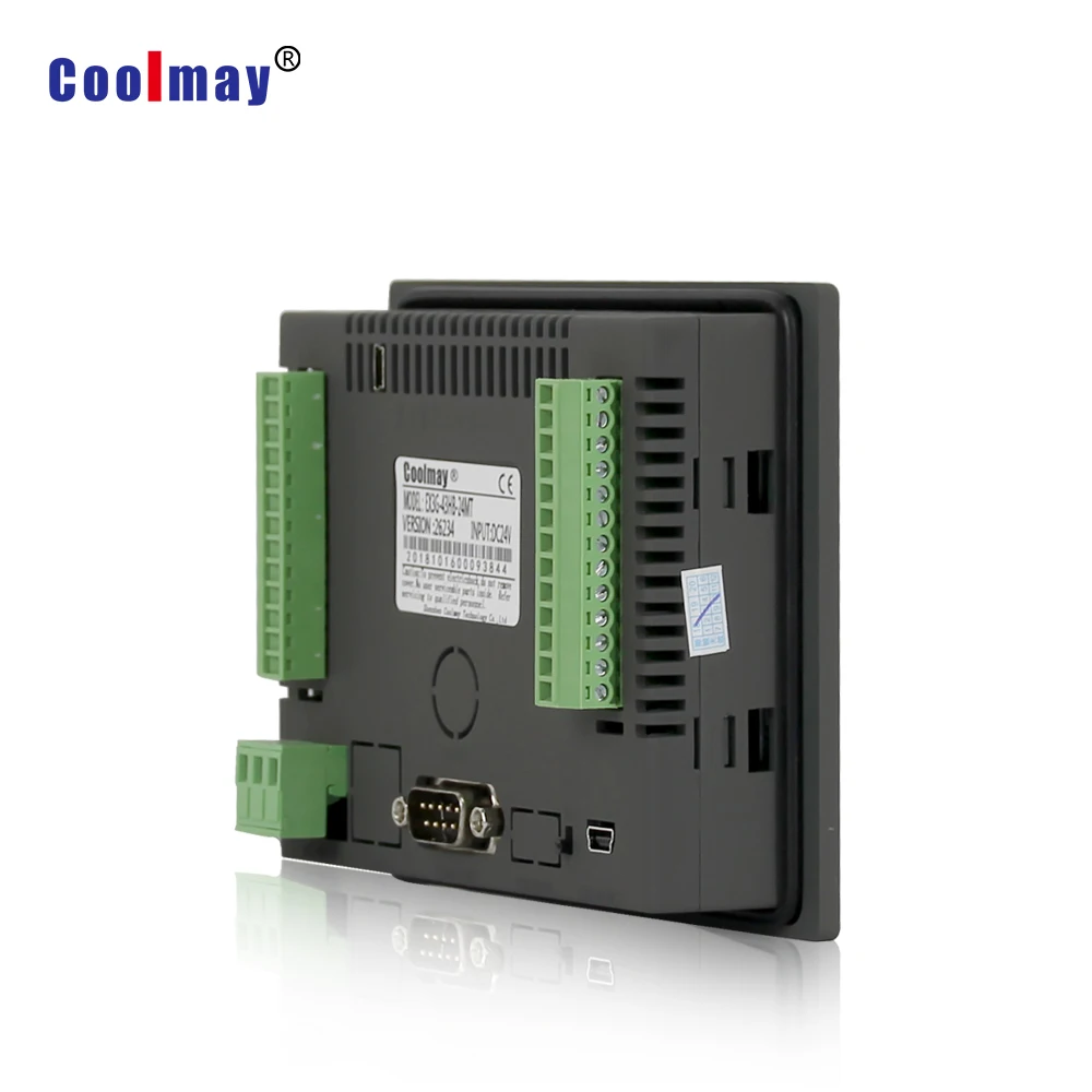 coolmay 4.3 inch plc all in one cost save HMI PLC All in one come with 5 AD 2DA Factory directly Sell
